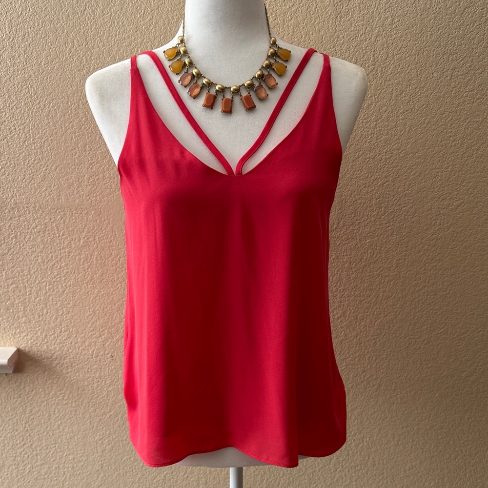 Veronica M Vibrant Red Tank Top